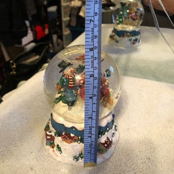 Snowman snow globe music - Picture 4 of 4